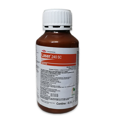 Insecticid LASER 240 SC - Are efect de soc asupra daunatorilor.