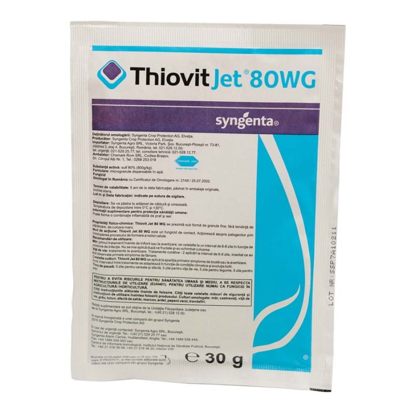 Fungicid THIOVIT JET 80 WG