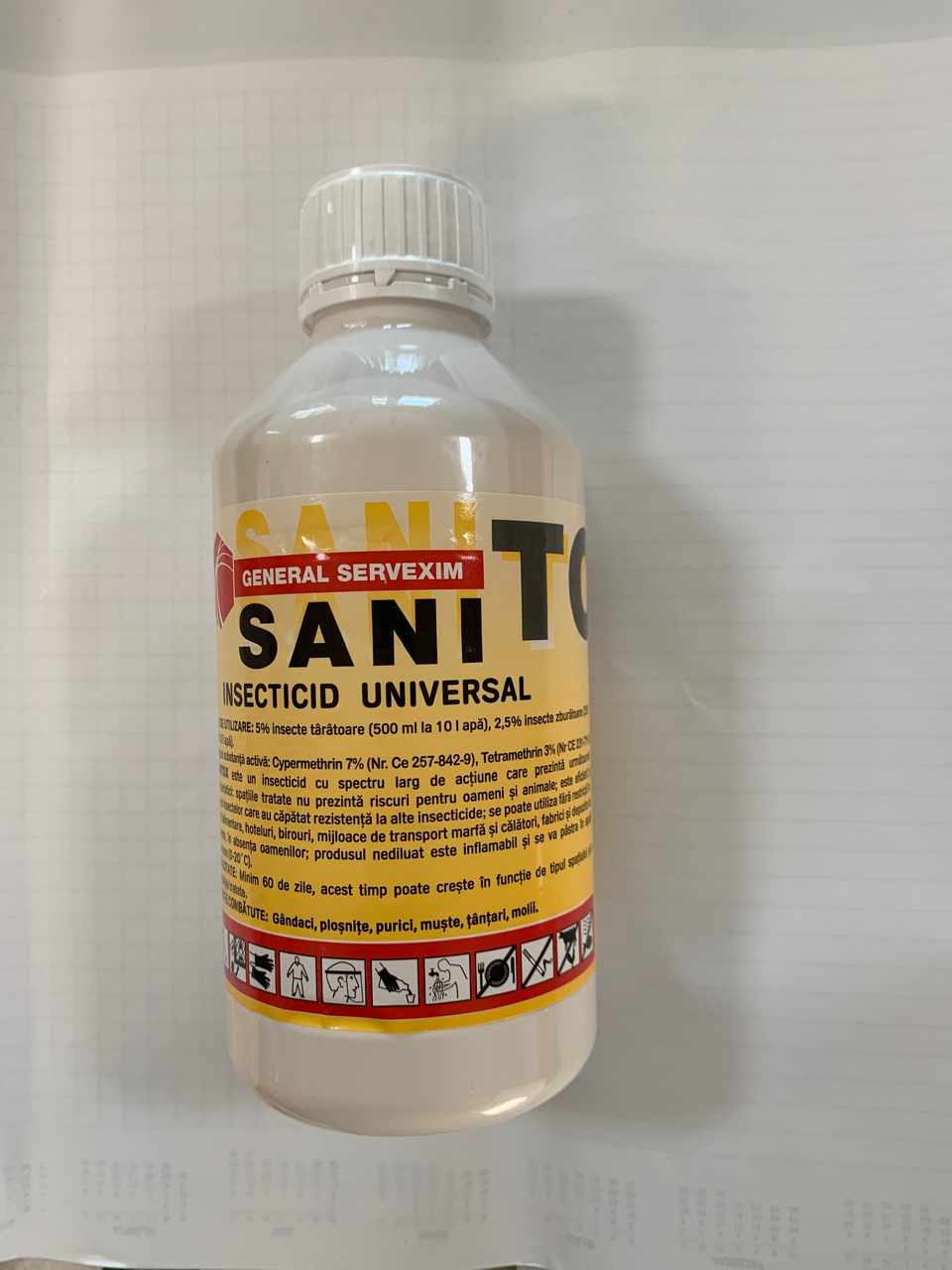 Insecticid impotriva gandacilor Sanitox